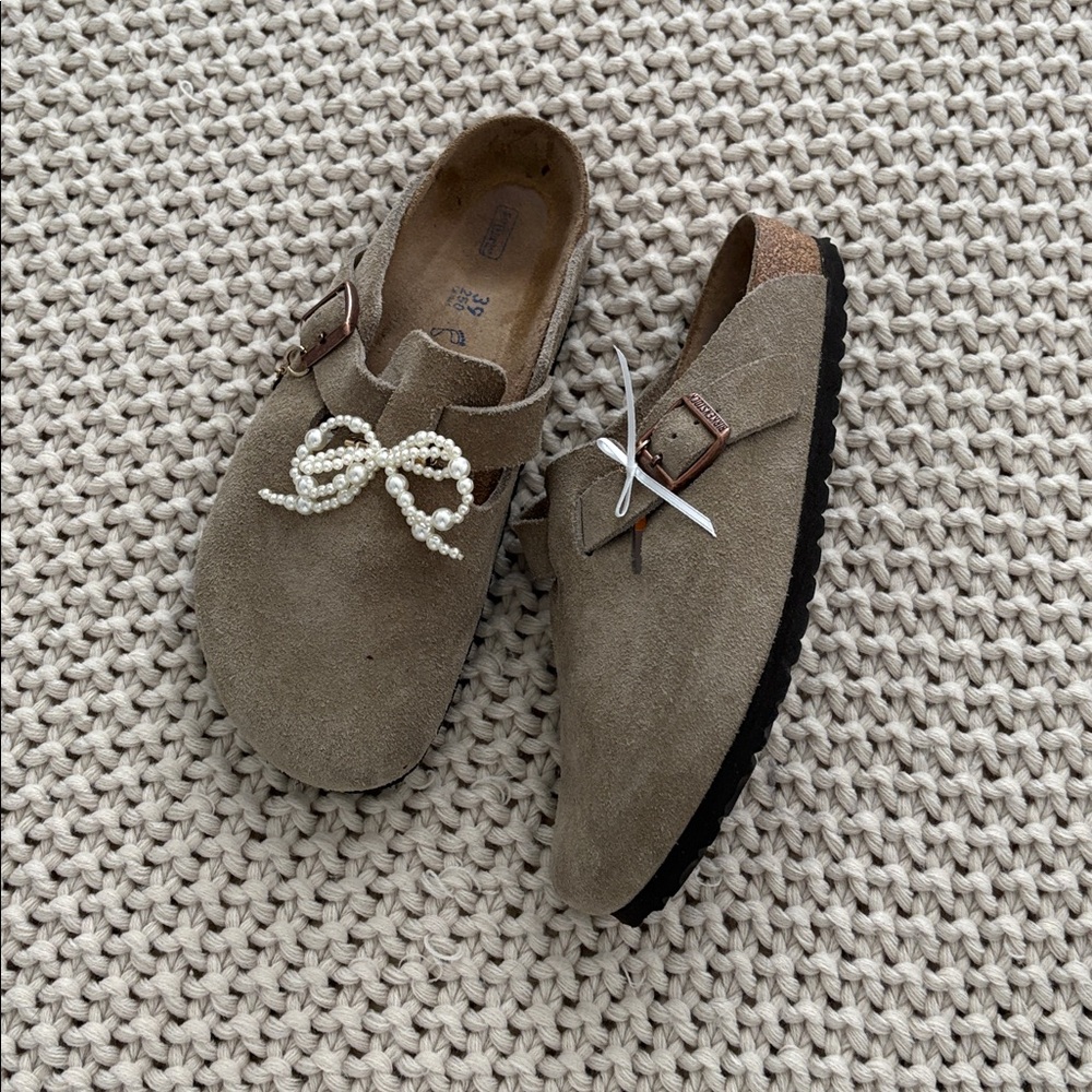 birkenstock boston wide soft footbed clog